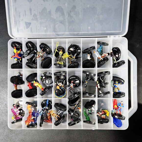 HeroClix 170 figure Lot w/Cards, Maps and more - Picture 6 of 11